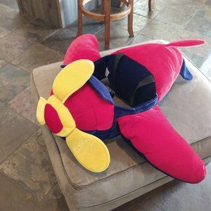 Plush airplane costume